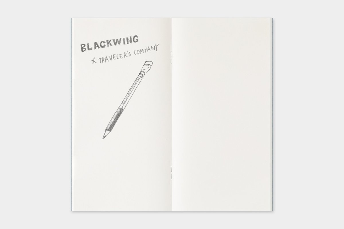 Blackwing X TRAVELER'S COMPANY notebook refill