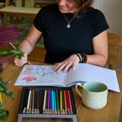 “Color Your World” Bundle (Book + Blackwing Colors - Set of 24)