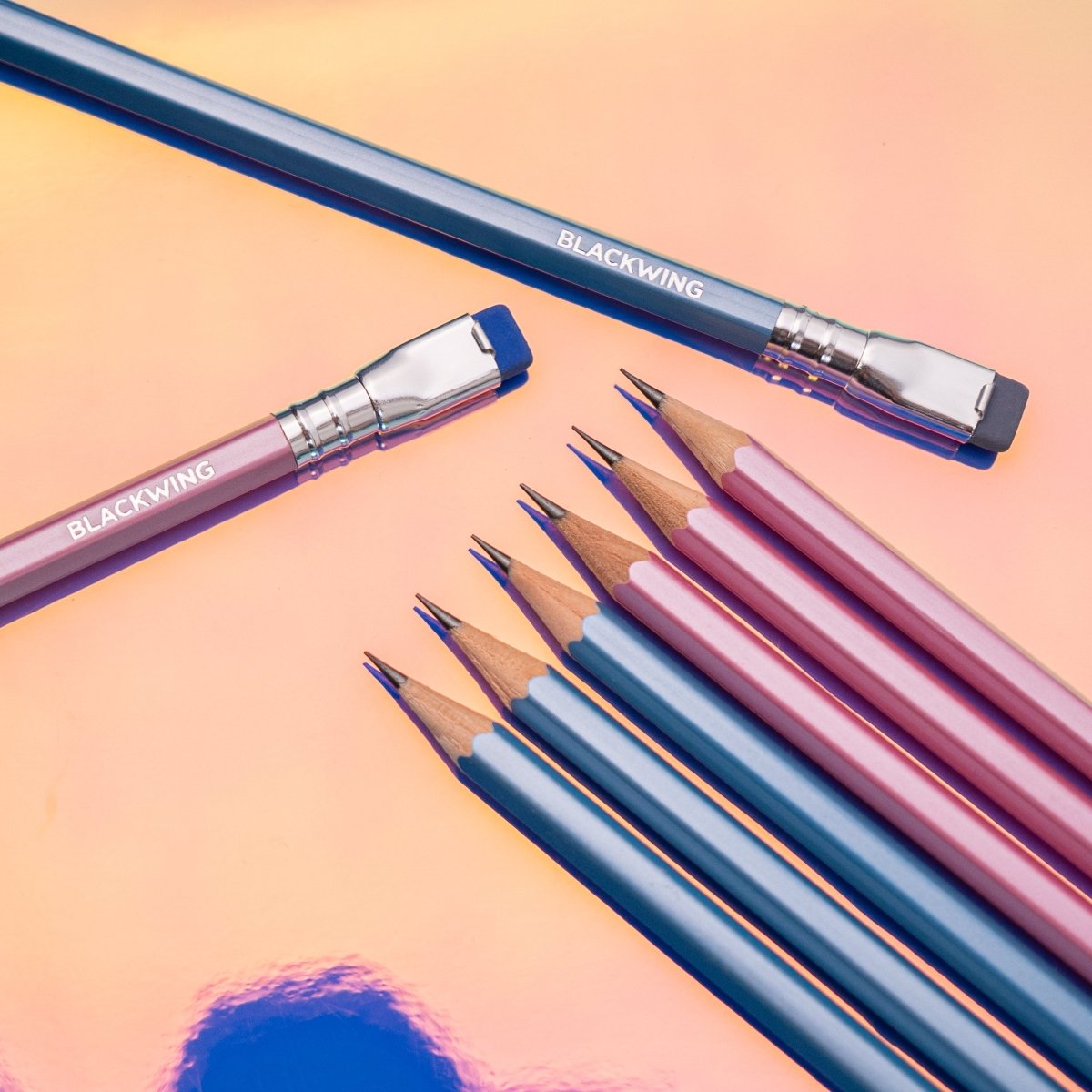 Blackwing Pearl - Pink and Blue Pencils
